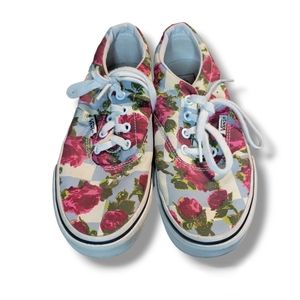 Vans floral print shoes
